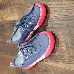 Keds Topkick little girl slip on sneakers